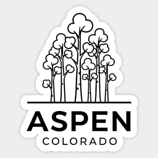 Aspen Sticker